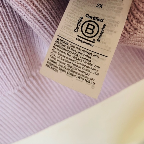 Athleta 2X Hanover merino wool knit sweater - Picture 4 of 5